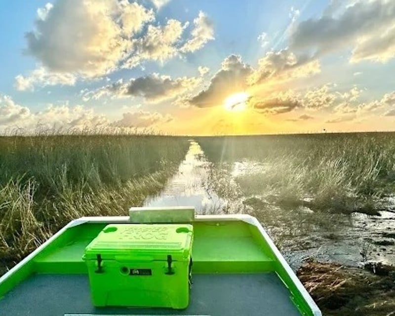 Private Sunrise Airboat Tour in the Everglades