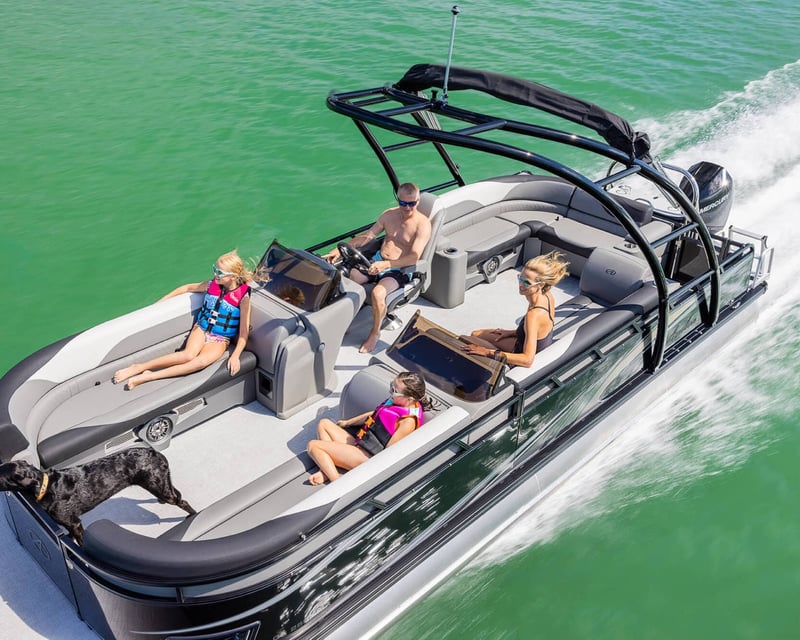 Grand Lake Tritoon Boat Rental
