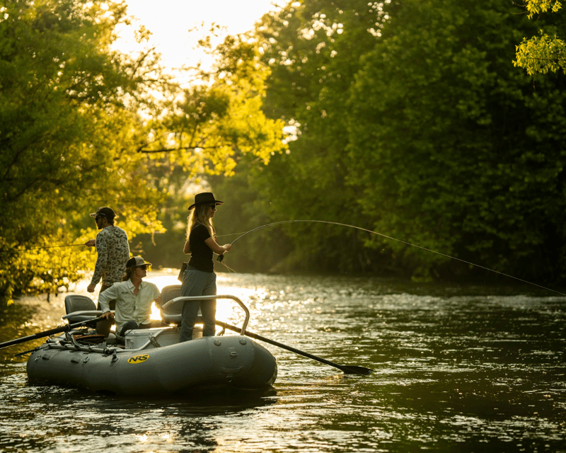 Guided Smallmouth Bass Float Trip in Rosman