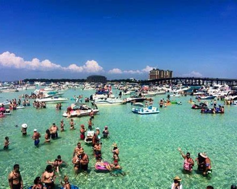 4-Hour Crab Island Charter From Fort Walton Beach