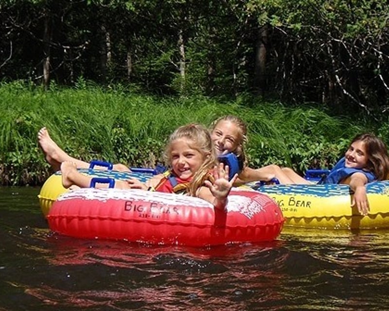Tube the Sturgeon River in Northern Michigan