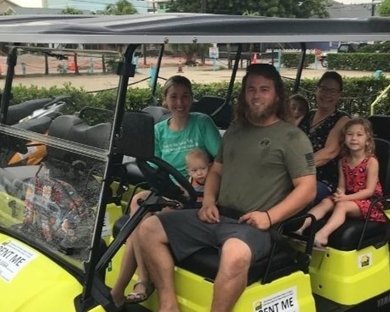 Gas-Powered Golf Cart Rental in Fort Myers Beach