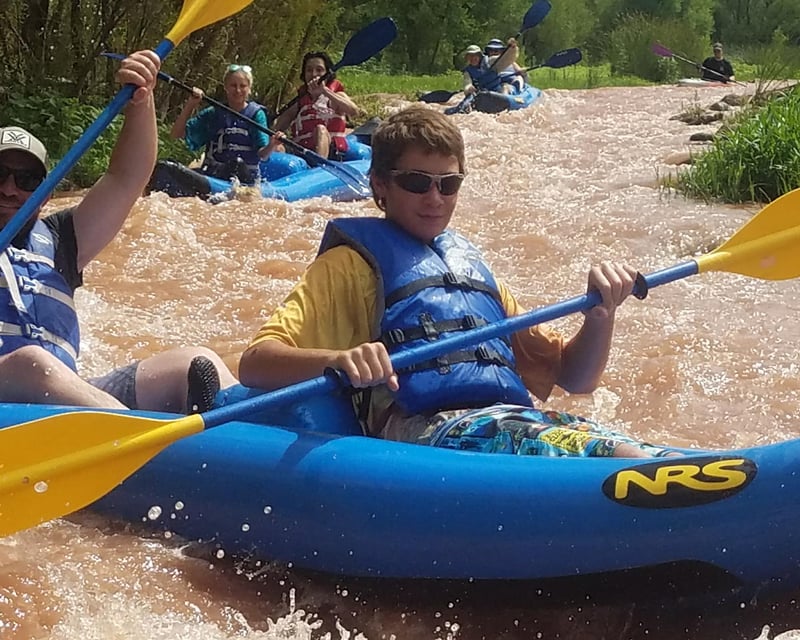 Guided Beat-the-Heat Kayak Tour on Verde River