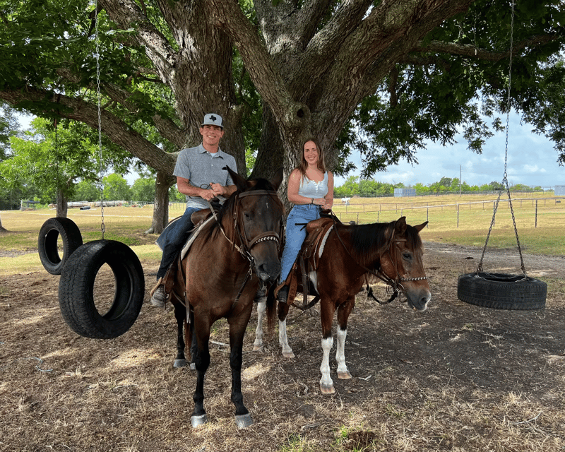 Guided 2-Hour Horseback Trail Ride in Brenham