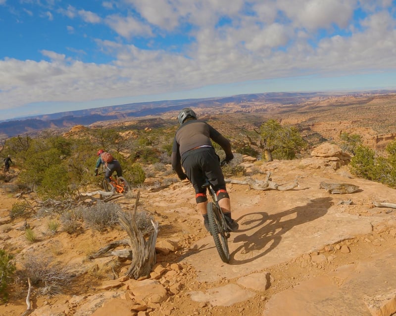 Private Raptor Route Mountain Bike Tour in Moab