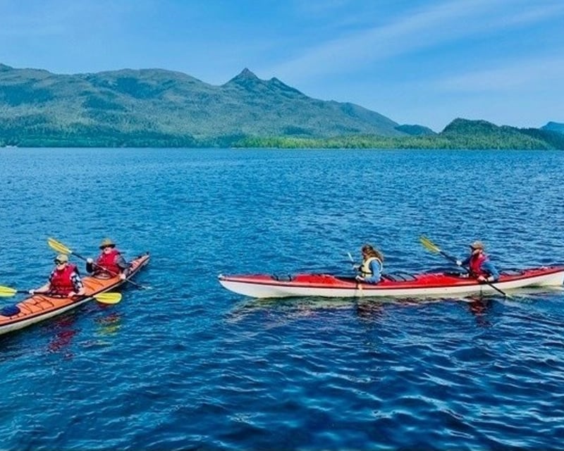 Ketchikan Kayak Tour with Fast Boat to Orca Cove