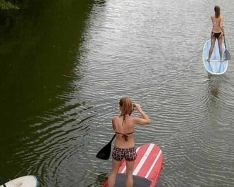 Semi-Private Stand-Up Paddleboarding Lesson in Haleiwa