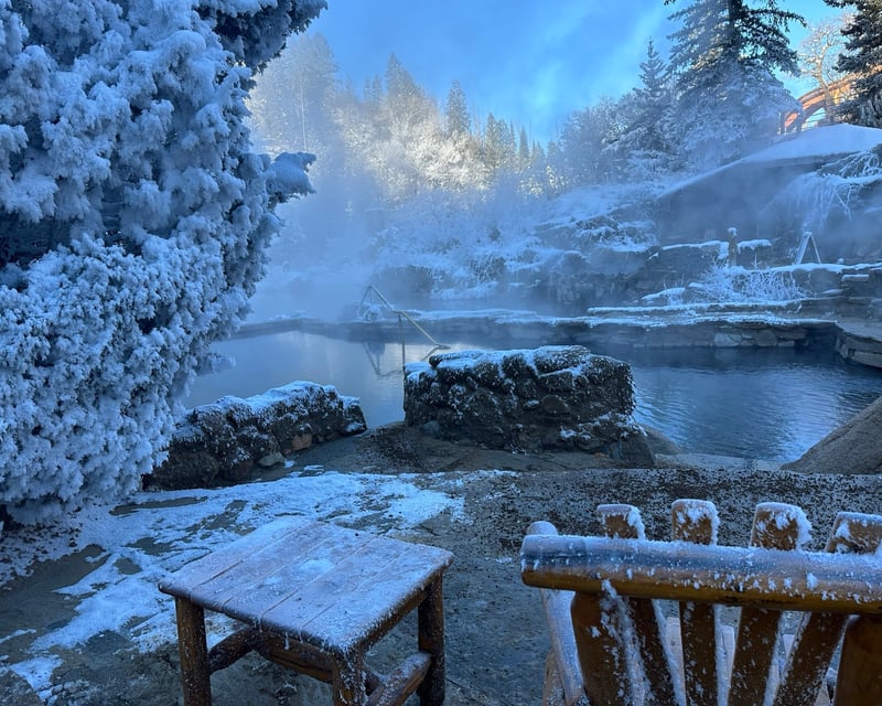 Strawberry Hot Springs Massage Shuttle from Steamboat