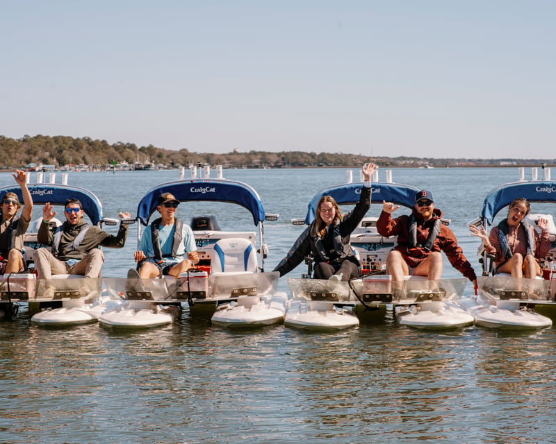 Drive-Your-Own Creek Cat Boat Tour on Hilton Head Island