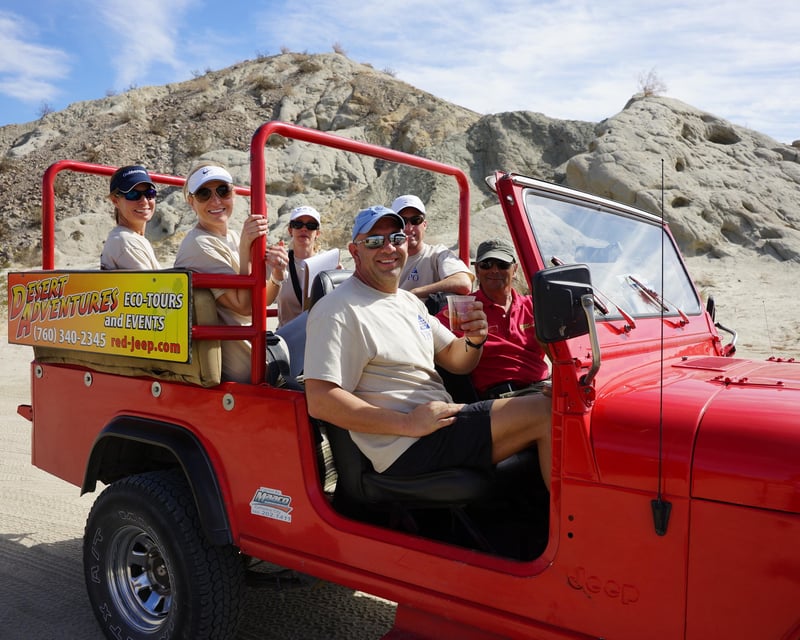 San Andreas Fault Desert Jeep Tour from Indio
