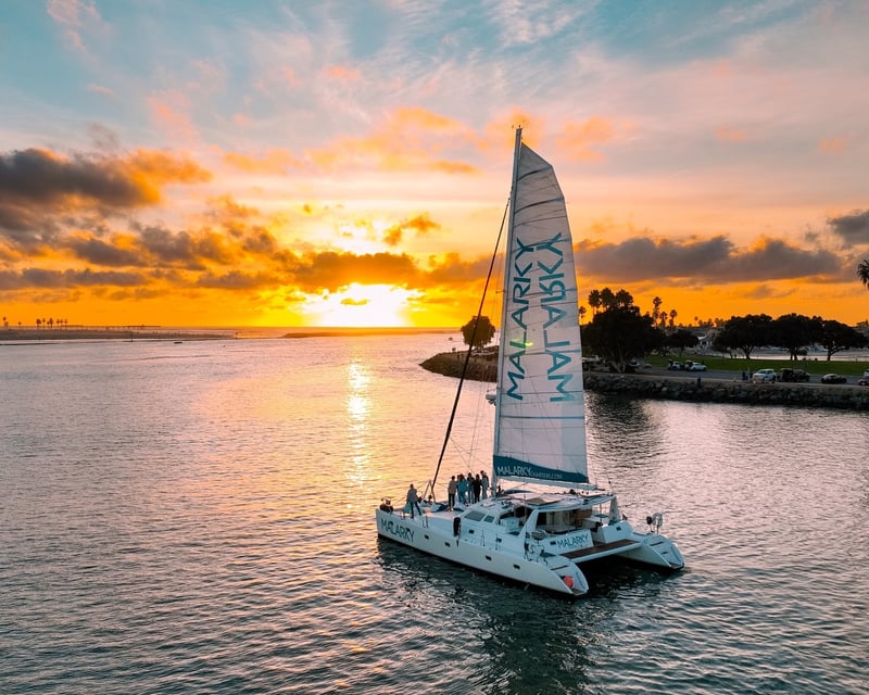 Private Catamaran Yacht Charter on San Diego Bay