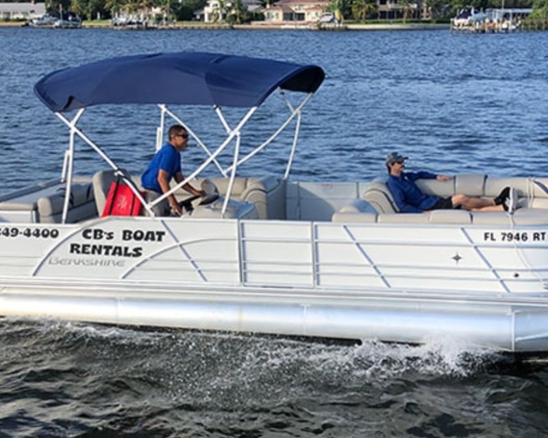 Siesta Key 27' Pontoon Boat Rental