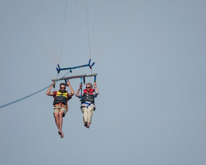 Parasail & Banana Boat or Bumper Tube Combo in Honolulu