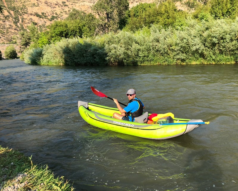 Guided Weber River Kayaking in Morgan, Utah