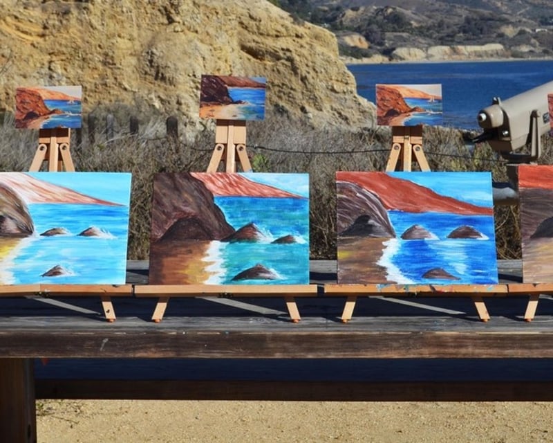 Self-Guided Plein Air Painting Kit at Terranea Resort