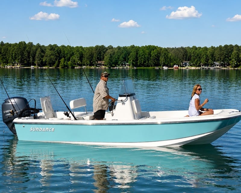 Fishing & Cruising Boat Rental on Lake Murray
