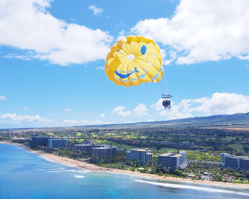 Private Parasailing Charter in Ka'anapali Beach