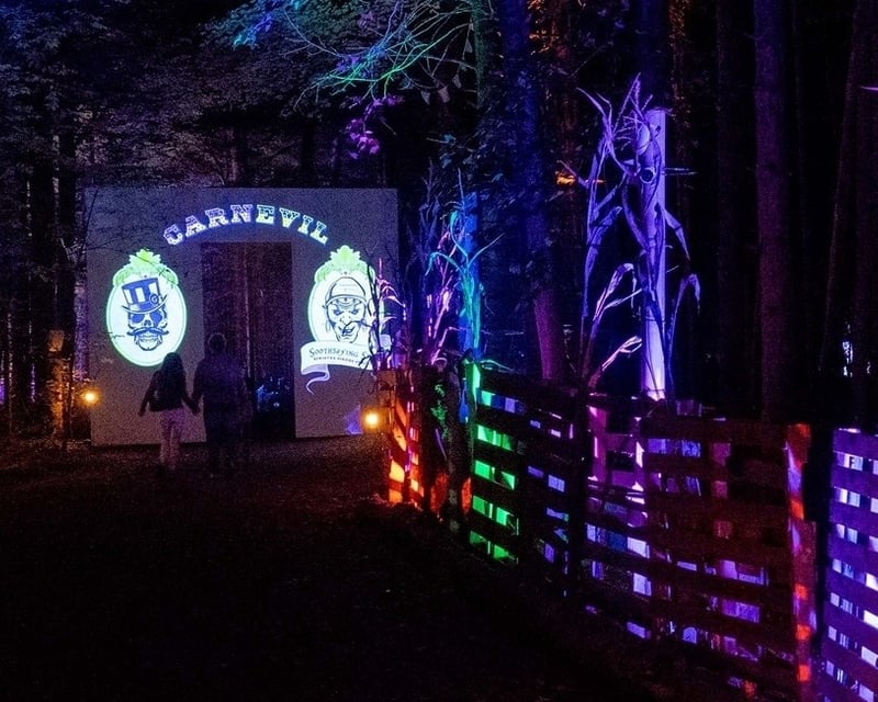 Illuminated Carnival Night Walk in Commerce Township