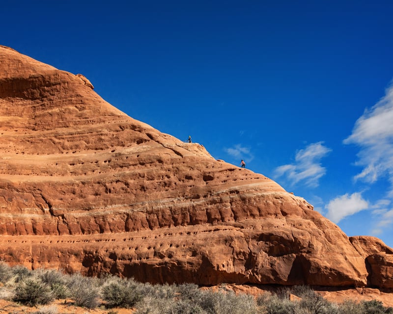 Climb Looking Glass Rock in Moab on a Guided Tour