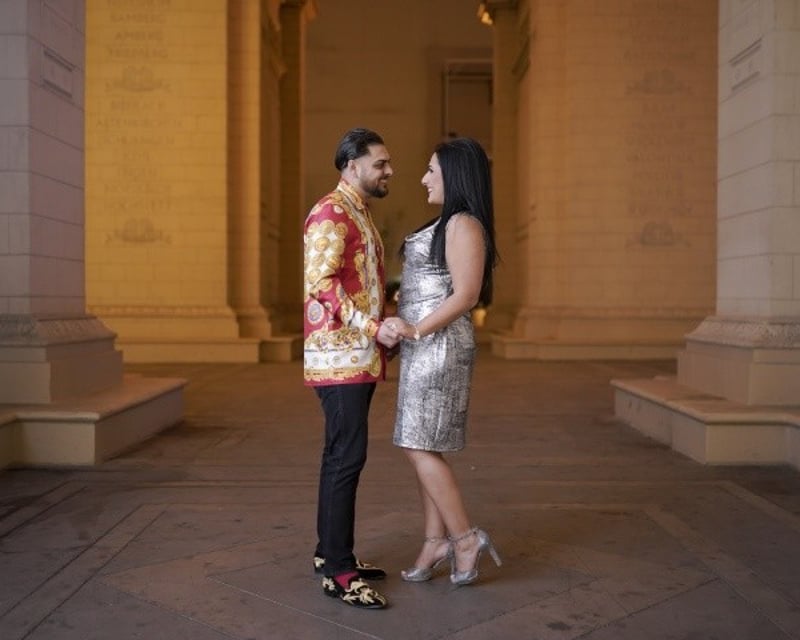 Surprise Proposal Photo Shoot in Las Vegas