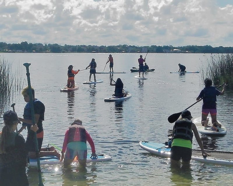 Stand-Up Paddleboard Rental on Lake Fairview, Orlando
