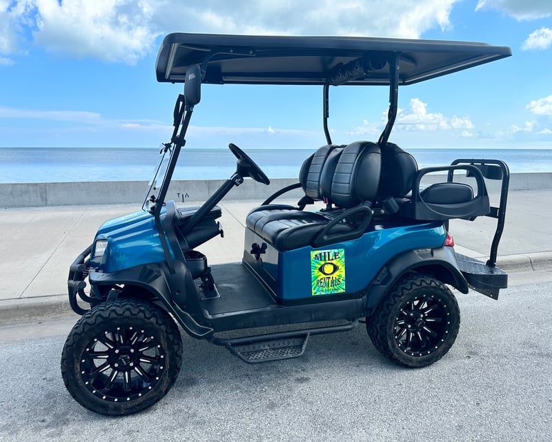 Lifted Gas Golf Cart Rental in Key West
