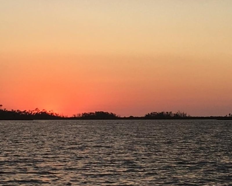 Sunset Tiki Boat Cruise in Crystal River