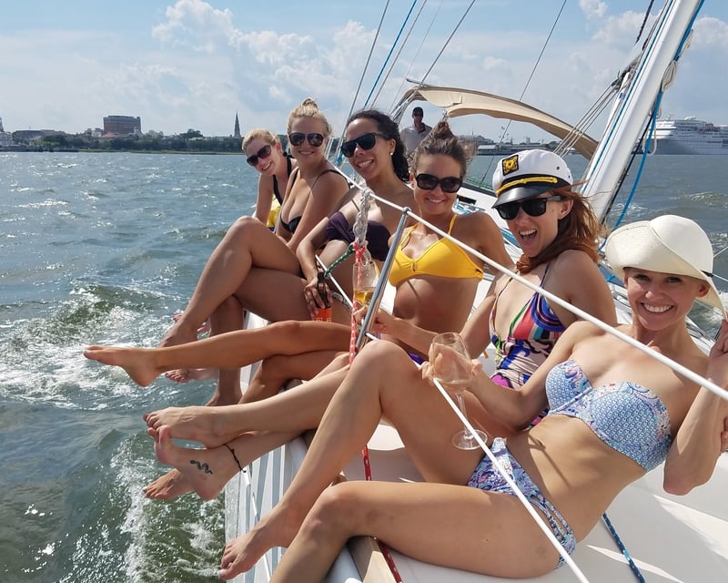 Private Afternoon Sailboat Charter in Charleston Harbor