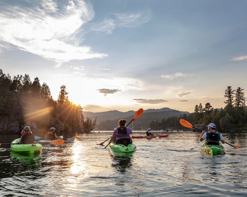 Wild Horse Island Guided Kayak Tour on Flathead Lake