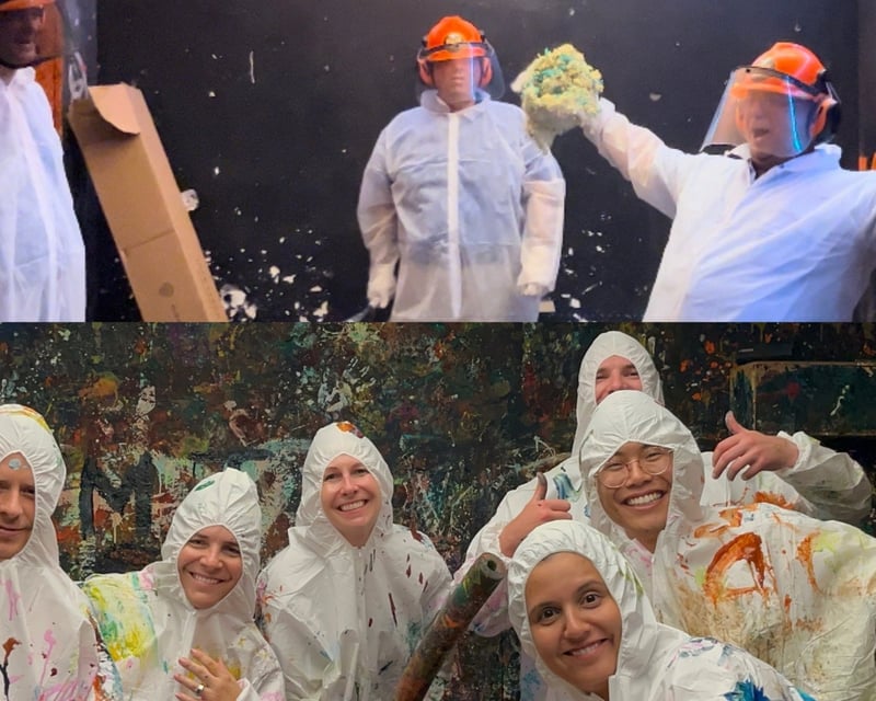 Houston Rage Room & Paint Combo