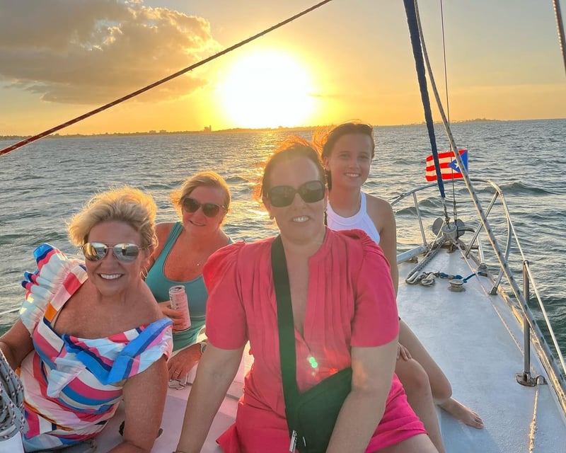 Private Sunset Sail Past El Morro in San Juan