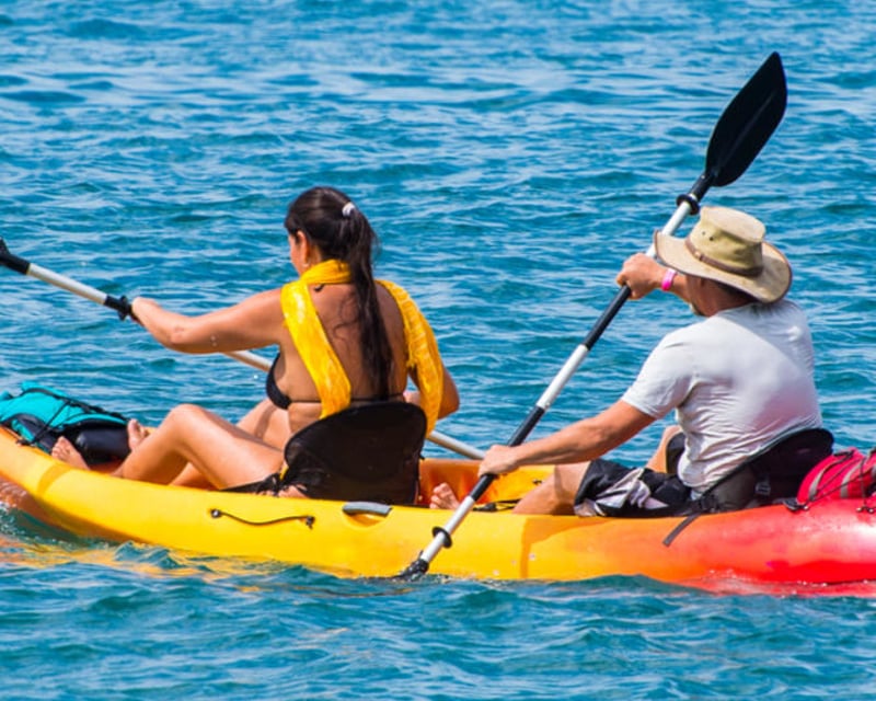 Double Kayak Rental on Grapevine Lake