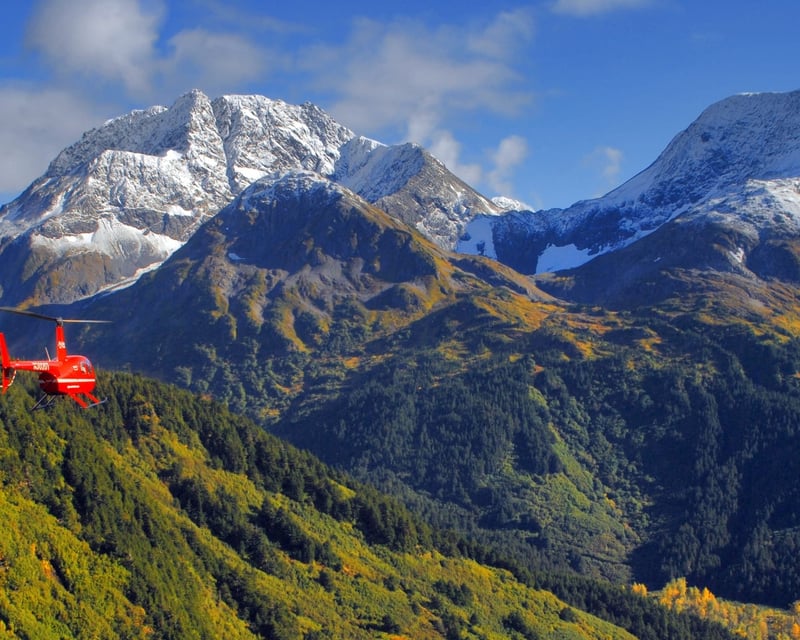 Glacier Helicopter Flightseeing Tour in Girdwood