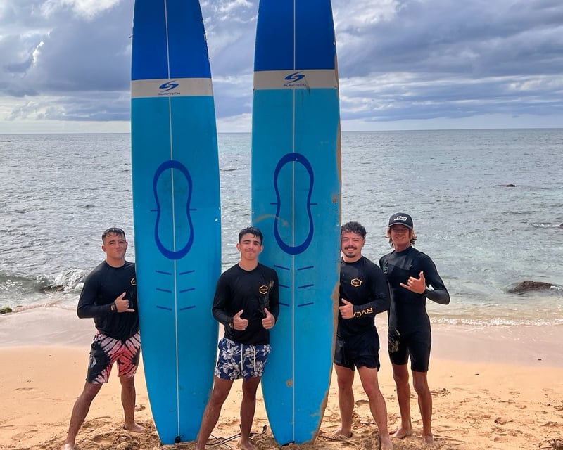 Private All-Ages Group Surf Lesson on Oahu