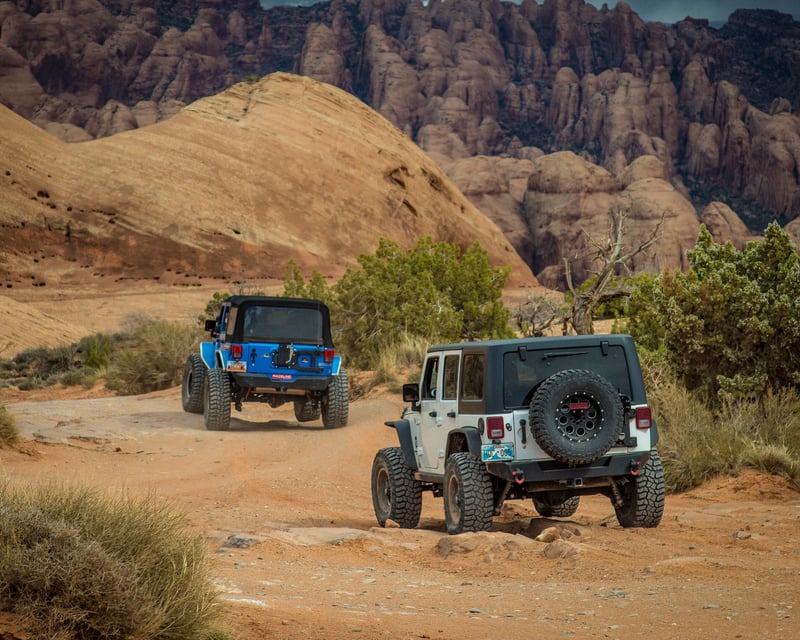 Drive a Guided Jeep Tour in Moab