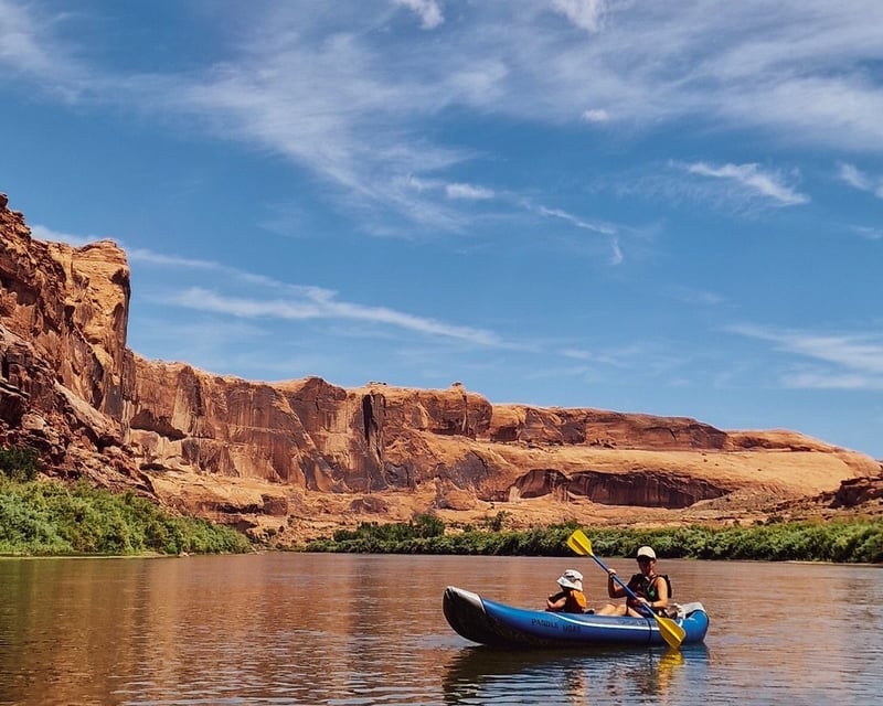 Flatwater Fun Kayaking on the Colorado River