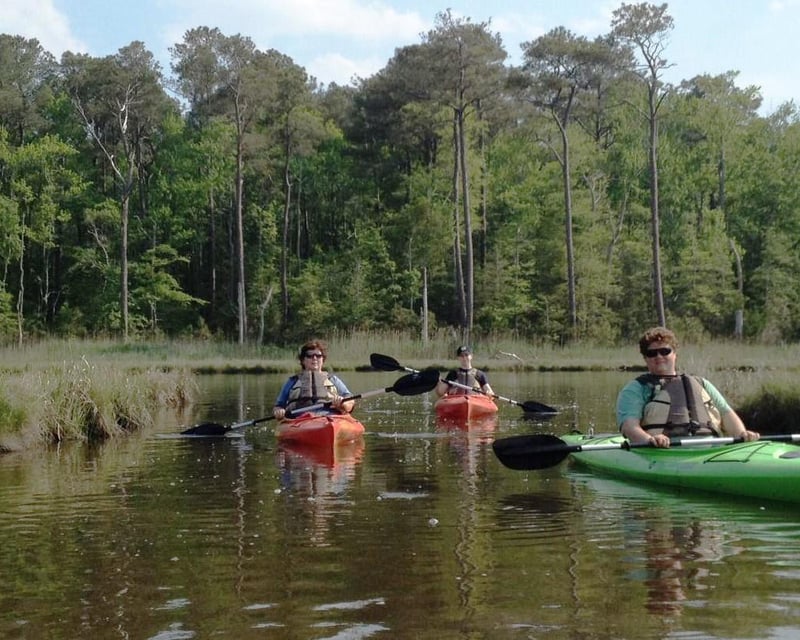 Sunset Kayak Tour on Little Assawoman Bay