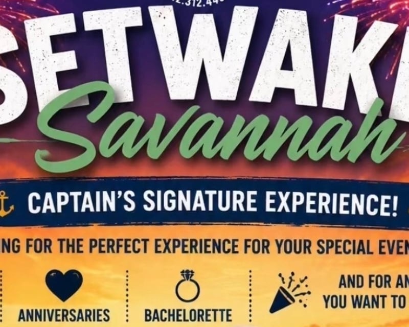 Private Yacht Charter in Savannah for Celebrations