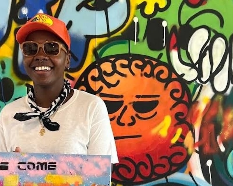 Spray Paint & Sip Street Art Workshop in Atlanta