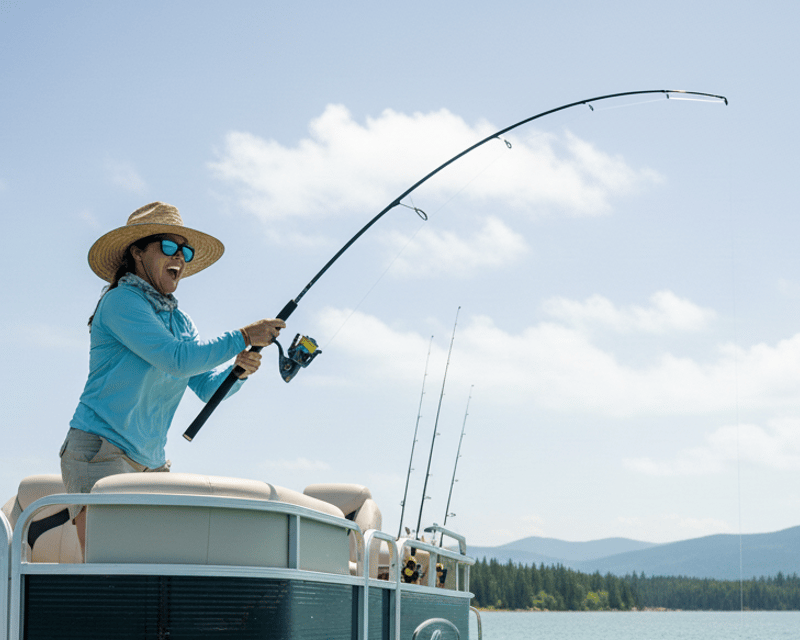 3-Hour Guided Pontoon Fishing Charter on Lake Lillinonah