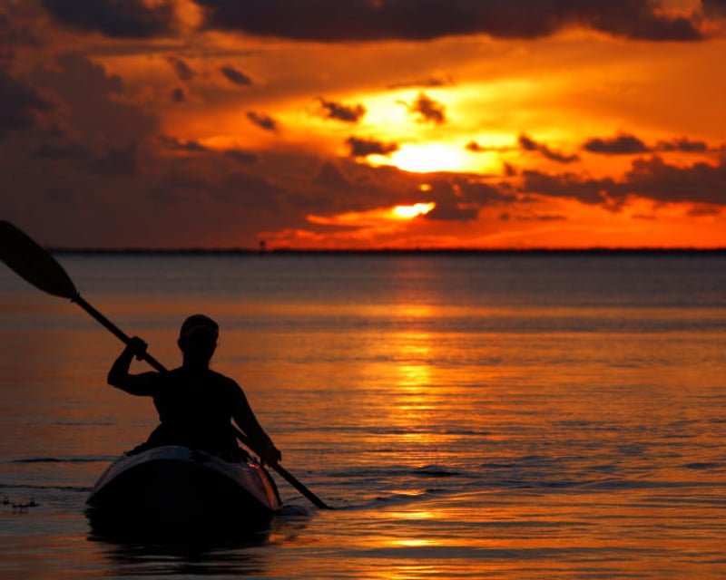 Sunset Guided Kayak Tour on Rehoboth Bay