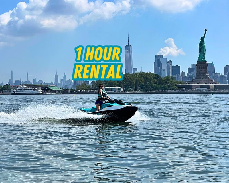 1-Hour Statue of Liberty Jet Ski Rental