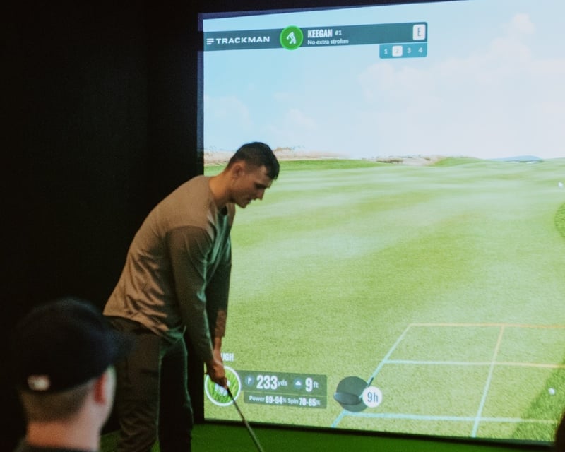 Stat-Tracking Indoor Golf Simulator in Pocatello