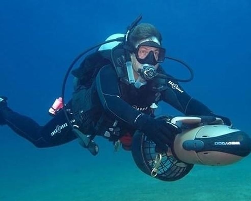 1-Tank Diver Propulsion Vehicle Dive at Casino Point