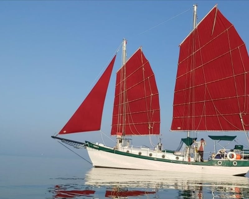 Schooner Sailing in Sturgeon Bay