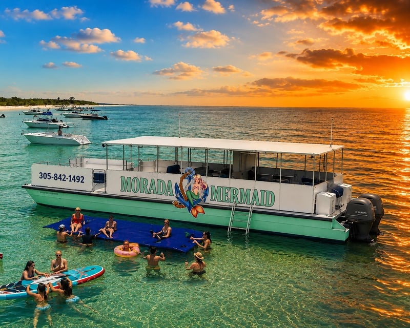 Sandbar & Sunset Cruise in Islamorada