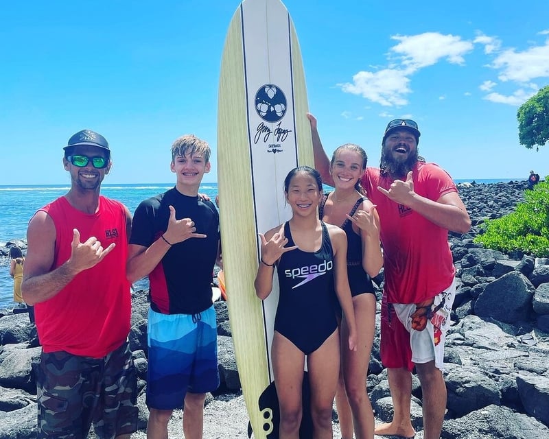 Private Group Surf Lesson at Kahalu'u Beach Park