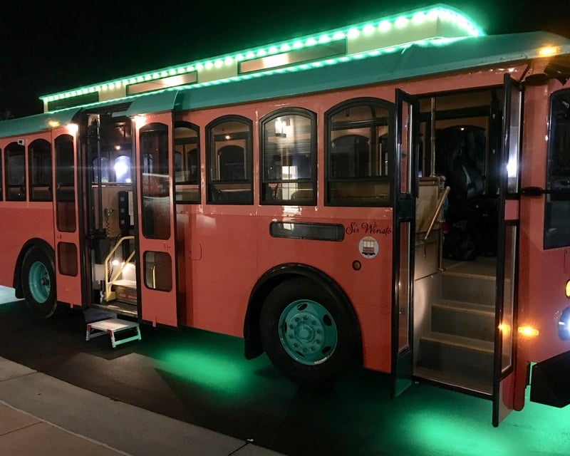 Comedy Trolley Tour & Brewpub Tasting in Winston-Salem