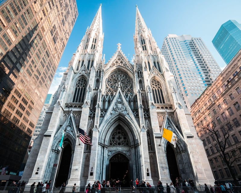 NYC Statue of Liberty Cruise & St. Patrick's Cathedral Tour