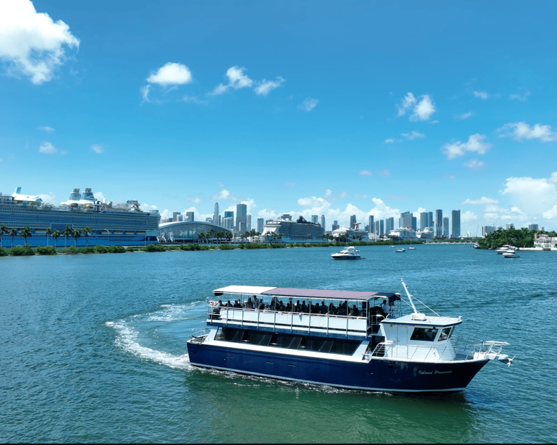 Miami Biscayne Bay Millionaire Homes Sightseeing Cruise